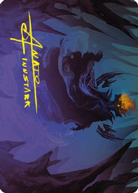 Sauron, the Necromancer Art Card (Gold-Stamped Signature) -  (ASLTR-042) - Art Series: Universes Beyond: The Lord of the Rings: Tales of Middle-earth