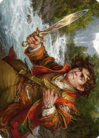 Frodo Baggins Art Card (16/81) -  (ASLTR-016) - Art Series: Universes Beyond: The Lord of the Rings: Tales of Middle-earth