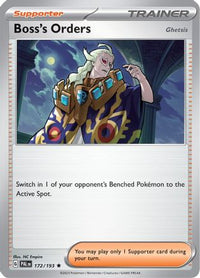 Boss's Orders 172/193  Deck Exclusives - Rare