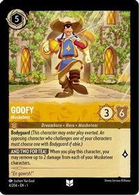 Goofy - Musketeer (4/204) [The First Chapter]