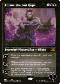 Liliana, the Last Hope (Foil Etched) -  Foil (2X2-440) - Double Masters 2022