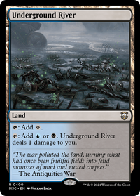 Underground River -  Foil (M3C-400) - Modern Horizons 3 Commander