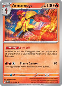 Armarouge (Line Holo) 041/198  - Holofoil Miscellaneous Cards & Products - Rare