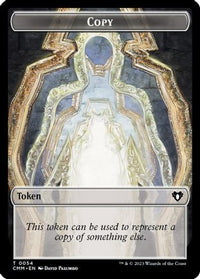 Copy (0054) // Bird Double-Sided Token -  (CMM-54 // 4) - Commander Masters