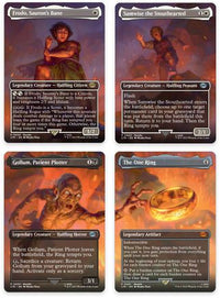 Mount Doom Scene [Set of 4] -  (LTR-448-451) - The Lord of the Rings: Tales of Middle-earth