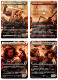 The Scouring of the Shire Scene [Set of 4] -  (LTR-438-441) - The Lord of the Rings: Tales of Middle-earth