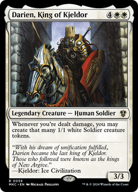 Darien, King of Kjeldor [Murders at Karlov Manor Commander]