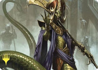 Sidisi, Brood Tyrant Art Card (Gold-Stamped) -  (ASCMM-029) - Art Series: Commander Masters