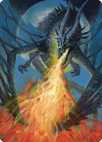 Balefire Dragon Art Card -  (ASCMM-065) - Art Series: Commander Masters