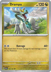 Drampa 161  SV03 Obsidian Flames - Uncommon