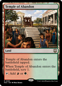 Temple of Abandon -  Foil (M3C-385) - Modern Horizons 3 Commander