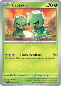 Capsakid 024/197  SV03 Obsidian Flames - Common