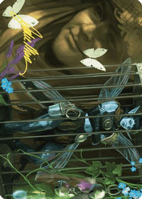 Cooped Up Art Card (Gold-Stamped Signature) -  (ASWOE-001) - Art Series: Wilds of Eldraine