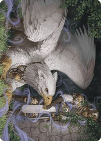 Dutiful Griffin Art Card -  (ASWOE-003) - Art Series: Wilds of Eldraine