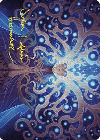 Omniscience Art Card (Gold-Stamped Signature) -  (ASWOE-068) - Art Series: Wilds of Eldraine