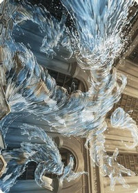 Splashy Spellcaster Art Card -  (ASWOE-009) - Art Series: Wilds of Eldraine