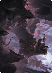 Gnawing Crescendo Art Card -  (ASWOE-017) - Art Series: Wilds of Eldraine