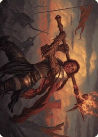 Imodane, the Pyrohammer Art Card -  (ASWOE-018) - Art Series: Wilds of Eldraine