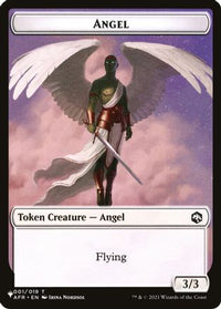 Angel // Soldier Double-Sided Token -  (LIST-1 // 2) - The List Reprints