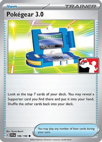 Pokegear 3.0 186  Prize Pack Series Cards - Common