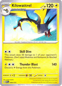 Kilowattrel 008/015  McDonalds Promos 2023 - Promo