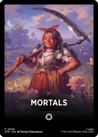Mortals Theme Card -  (LTR-006) - The Lord of the Rings: Tales of Middle-earth