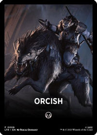 Orcish Theme Card -  (LTR-008) - The Lord of the Rings: Tales of Middle-earth