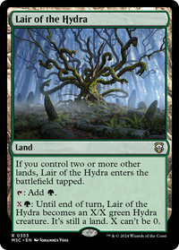 Lair of the Hydra -  Foil (M3C-353) - Modern Horizons 3 Commander