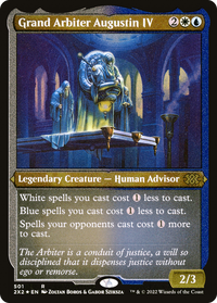 Grand Arbiter Augustin IV (Foil Etched) -  Foil (2X2-501) - Double Masters 2022