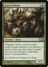 Spiked Baloth [Magic 2013]
