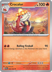 Crocalor 024  SV04 Paradox Rift - Uncommon