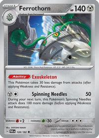 Ferrothorn 128/182  SV04 Paradox Rift - Uncommon