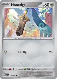 Honedge 130/182  SV04 Paradox Rift - Common