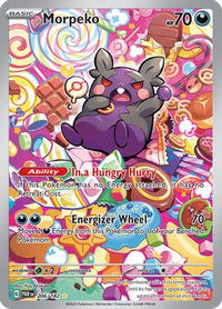 Morpeko 206/182  - Holofoil SV04 Paradox Rift - Illustration Rare