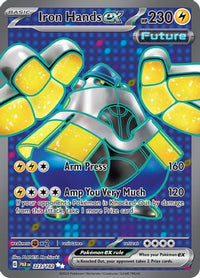 Iron Hands ex 223/182  - Holofoil SV04 Paradox Rift - Ultra Rare