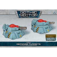 BATTLEFIELD IN A BOX: GOTHIC SECTOR - LEGION DEFENSE TURRETS ALTERNATE PAINT SCHEME [30 MM SCALE]