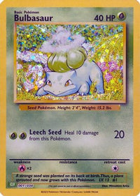 Bulbasaur 001  - Holofoil Trading Card Game Classic - Classic Collection