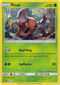 Pinsir 007  - Holofoil Trading Card Game Classic - Classic Collection