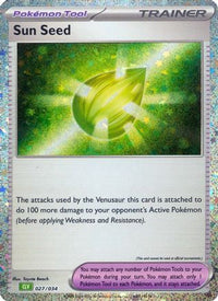 Sun Seed 027  - Holofoil Trading Card Game Classic - Classic Collection