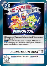 Digimon Con 2023 [P-116] (Official Tournament Pack Vol.11) [Promotional Cards]