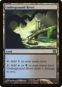 Underground River -  Foil (9ED-326★) - Ninth Edition