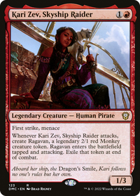 Kari Zev, Skyship Raider [Dominaria United Commander]