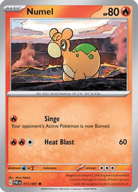 Numel 011  SV Paldean Fates - Common