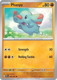 Phanpy 048  SV Paldean Fates - Common