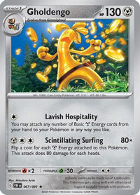 Gholdengo 067  - Holofoil SV Paldean Fates - Rare