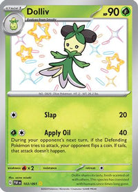 Dolliv 103  - Holofoil SV Paldean Fates - Shiny Rare
