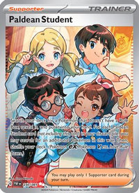 Paldean Student 230/091  - Holofoil SV Paldean Fates - Ultra Rare