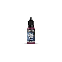 True Metallic Metal: Shade- Crimson Magenta, 18 ml.