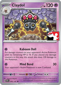 Claydol  Prize Pack Series Cards - Rare