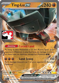 Ting-Lu ex/193  - Holofoil Prize Pack Series Cards - Double Rare